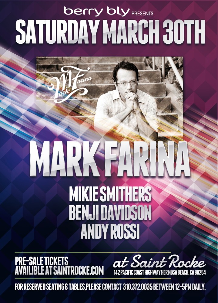 Mark Farina Saint Rocke 2